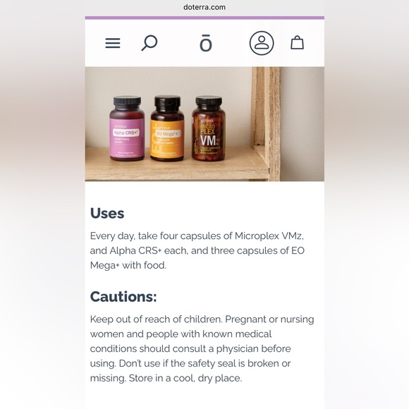 Doterra LifeLong Vitality Pack - Picture 5 of 11